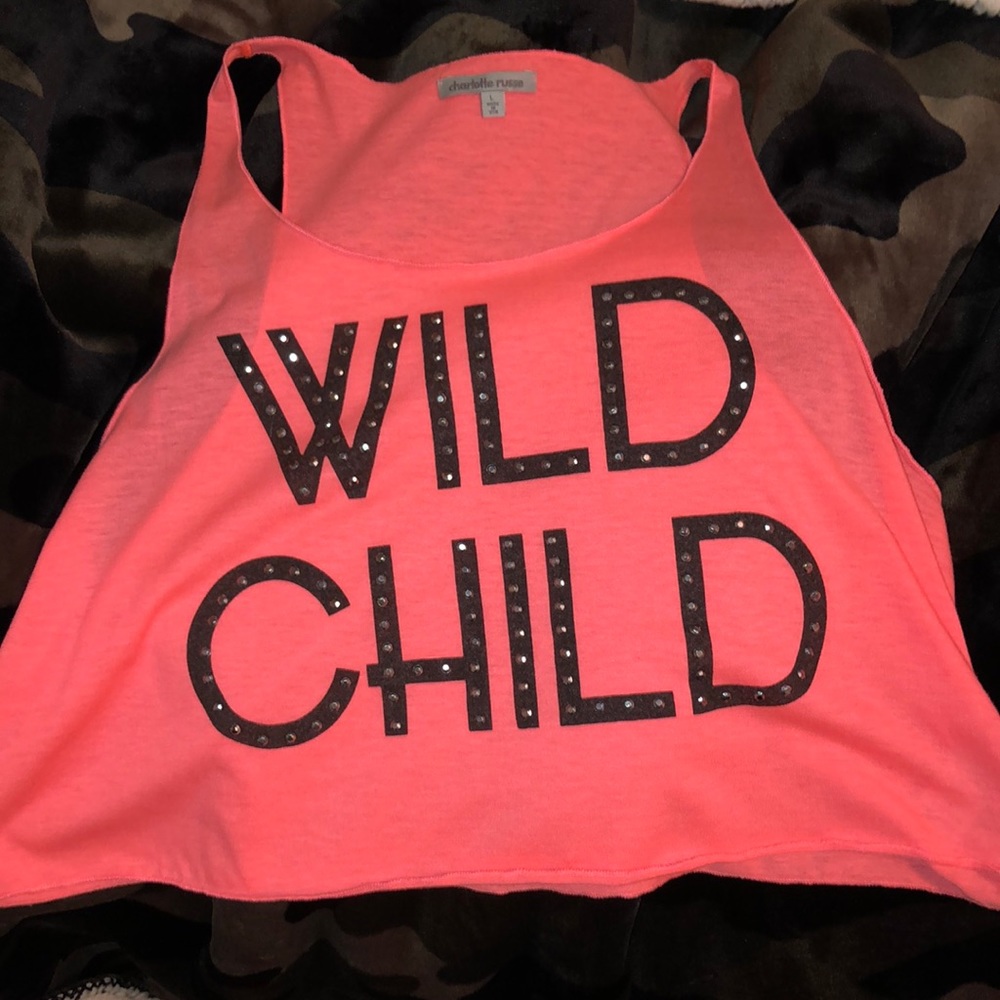 Wild Child graphic tank